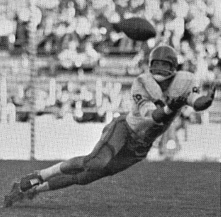 Outstretched Hands (Mike Ditka in 1960 at University of Pittsburgh)